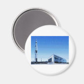 Space & Rocket Center in Huntsville, Alabama Magnet (Vorderseite/Rückseite)