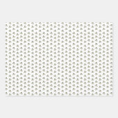 Space Rocket Galaxy Fun Pastel Geschenkpapier Set (Vorderseite 2)