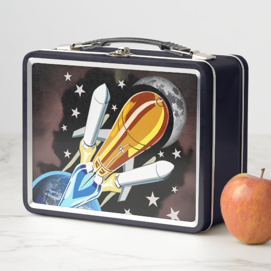 Space Rocket Science Metal Lunchbox (Beispiel)