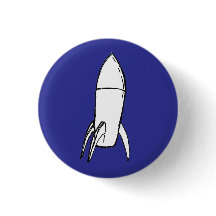 Space Rocket vom Space Port KARL (blau)