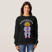 Space Rubber Duck Boba Tea Drink Tee Astron (Vorne ganz)