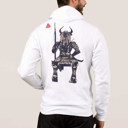 Space Samurai Warrior Hoodie (Rückseite)