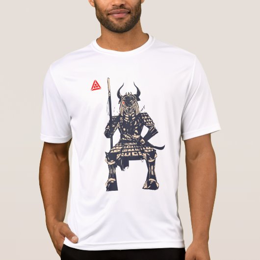 Space Samurai Warrior T-Shirt (Vorderseite)