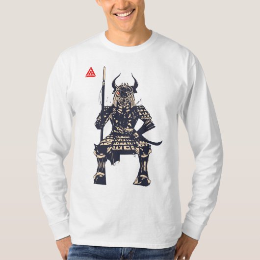Space Samurai Warrior T-Shirt (Vorderseite)