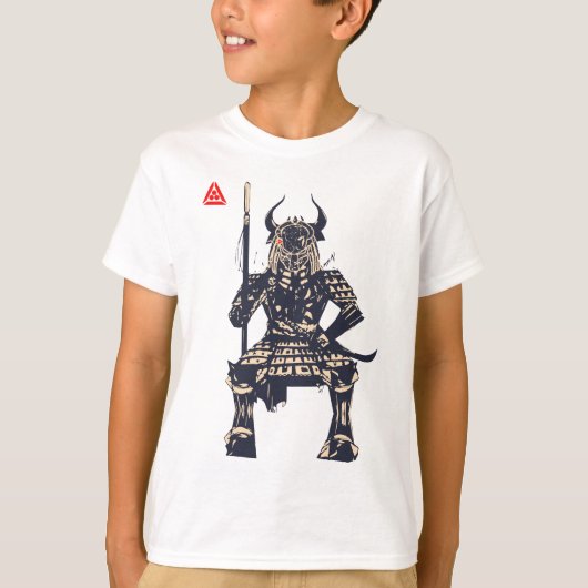Space Samurai Warrior T-Shirt (Vorderseite)