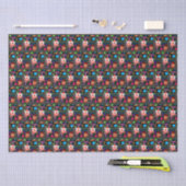 SPACE SANTA SEIDENPAPIER (Handwerk)