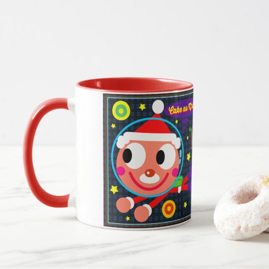 SPACE SANTA TASSE (Mit Donut)
