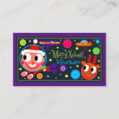 SPACE SANTA VISITENKARTE (Vorderseite)