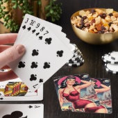 Space Sci-fi-Button Spielkarten (In Situ)