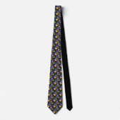 Space Science Custom Necktie Krawatte (Vorderseite)