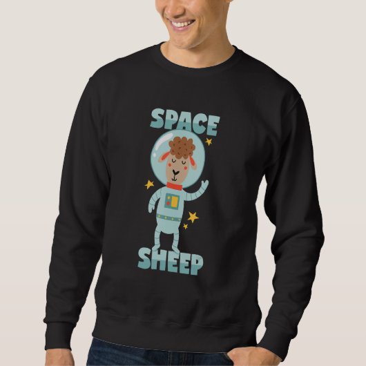 Space Sheep Sweatshirt (Vorderseite)