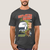 Space Ship Freunde T-Shirt (Vorderseite)