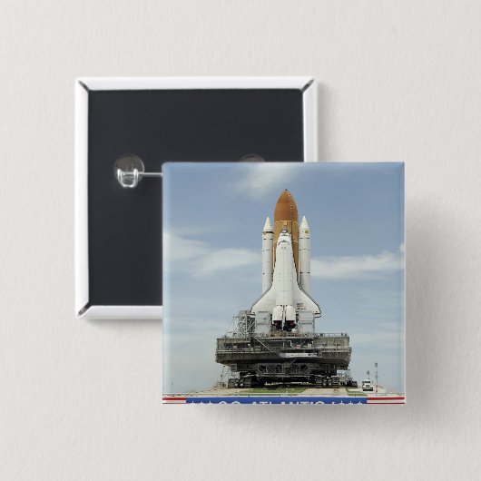 Space Shuttle Atlantis 2 Button (Vorne & Hinten)