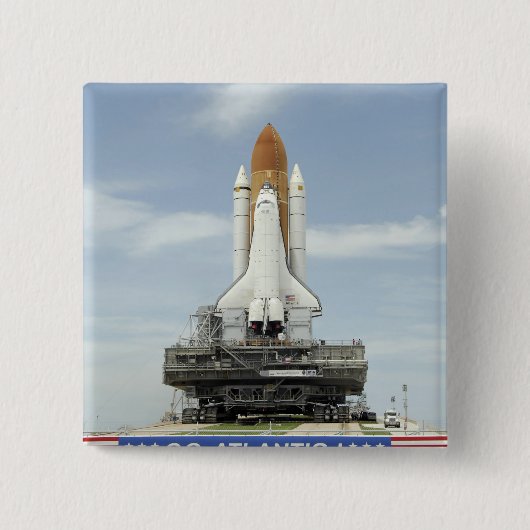 Space Shuttle Atlantis 2 Button (Vorderseite)