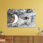 Space Shuttle Atlantis 2 Leinwanddruck (Insitu (Wohnzimmer))