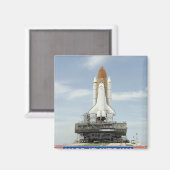 Space Shuttle Atlantis 2 Magnet (Vorderseite/Rückseite)