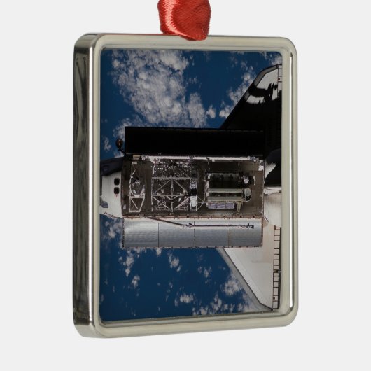 Space Shuttle Atlantis 2 Ornament Aus Metall (Rechts)