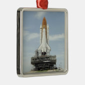Space Shuttle Atlantis 2 Ornament Aus Metall (Rechts)