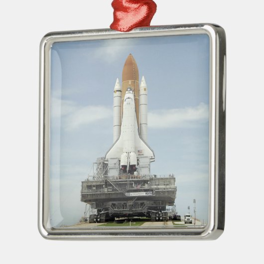 Space Shuttle Atlantis 2 Ornament Aus Metall (Links)