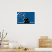 Space Shuttle Atlantis 3 Poster (Küche)