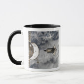 Space Shuttle Atlantis 3 Tasse (Links)