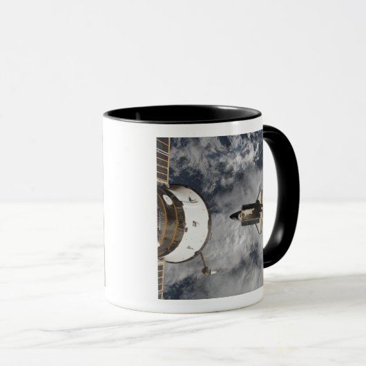 Space Shuttle Atlantis 3 Tasse (VorderseiteRechts)