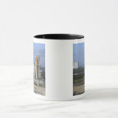 Space Shuttle Atlantis 3 Tasse (Zentrum)