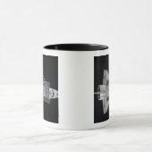 Space Shuttle Atlantis 4 Tasse (Zentrum)