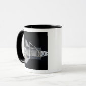 Space Shuttle Atlantis 4 Tasse (Vorderseite Links)