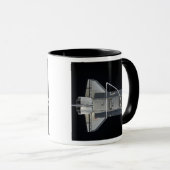 Space Shuttle Atlantis 4 Tasse (VorderseiteRechts)