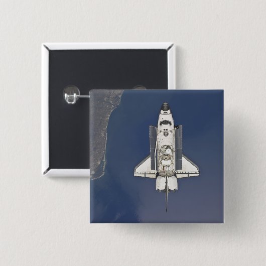 Space Shuttle Atlantis 5 Button (Vorne & Hinten)