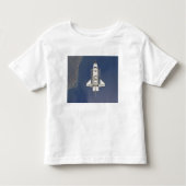 Space Shuttle Atlantis 5 Kleinkind T-shirt (Vorderseite)