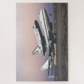 Space Shuttle Atlantis Atop Nasas 747 Puzzle (Vertikal)