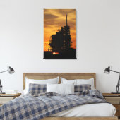 Space Shuttle Atlantis auf dem Launenblock Leinwanddruck (Insitu (Schlafzimmer))