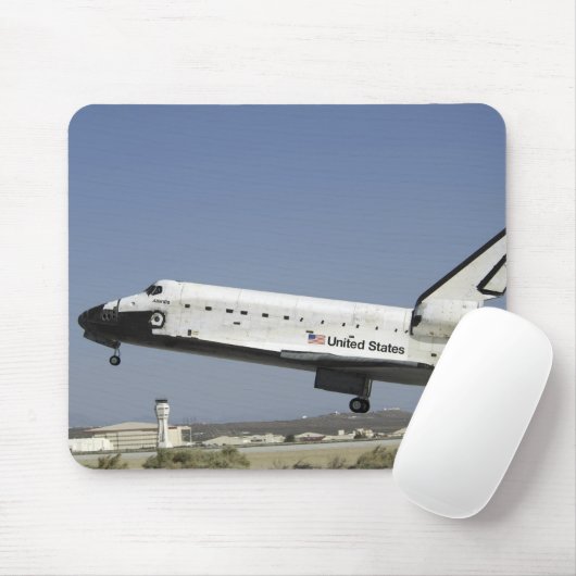 Space Shuttle Atlantis bereitet die Landung vor Mousepad (Mit Mouse)