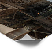 Space Shuttle Atlantis bereitet sich auf den Start Poster (Ecke)