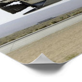 Space Shuttle Atlantis bereitet sich auf die Landu Poster (Ecke)