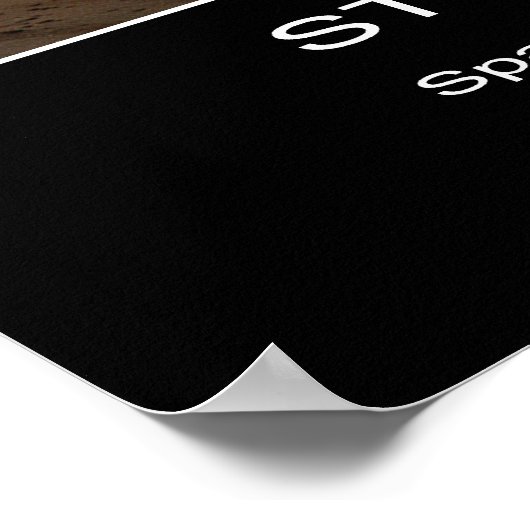 Space Shuttle Atlantis Blast-off - 7. Oktober 2002 Poster (Ecke)