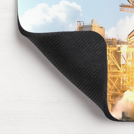 Space Shuttle Atlantis bricht ab Mousepad (Ecke)