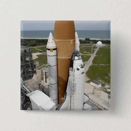 Space Shuttle Atlantis Button (Vorderseite)