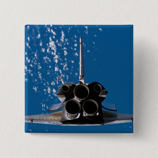 Space Shuttle Atlantis Button (Vorderseite)