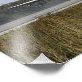 Space Shuttle Atlantis entfaltet seinen Drag-Rute  Fotodruck (Ecke)