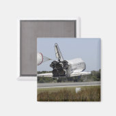 Space Shuttle Atlantis entfaltet seinen Drag-Rute  Magnet (Vorderseite/Rückseite)