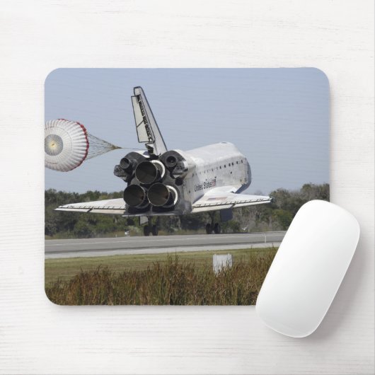 Space Shuttle Atlantis entfaltet seinen Drag-Rute Mousepad (Mit Mouse)