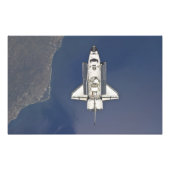 Space Shuttle Atlantis Fotodruck (Vorne)