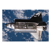 Space Shuttle Atlantis Fotodruck (Vorne)