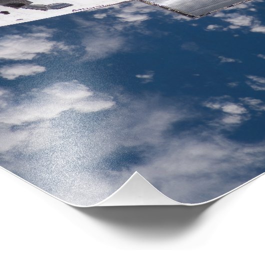 Space Shuttle Atlantis Fotodruck (Ecke)