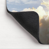 Space Shuttle Atlantis hebt 10 Mousepad (Ecke)