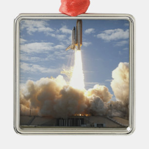 Space Shuttle Atlantis hebt 10 Ornament Aus Metall