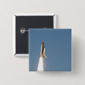 Space Shuttle Atlantis hebt 11 Button (Vorne & Hinten)